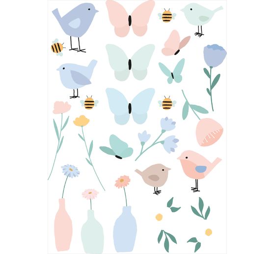 Rub On přenosová fólie "Sweet Garden"