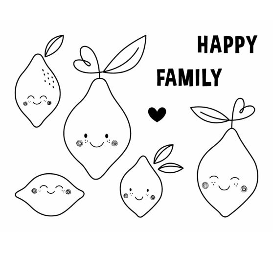 Silicone stamp "Vitamine"