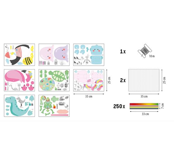 Sada na tvoření "Okouzlující přátelé" - čarodějnické schody