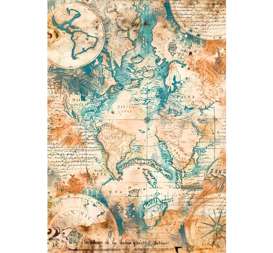 Motif straw silk assortment "Esprit de Voyage"