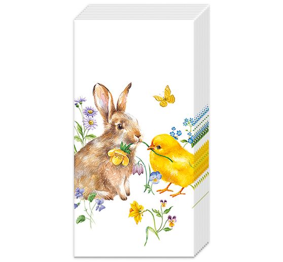 Papírové kapesníky "Bunny & chick"