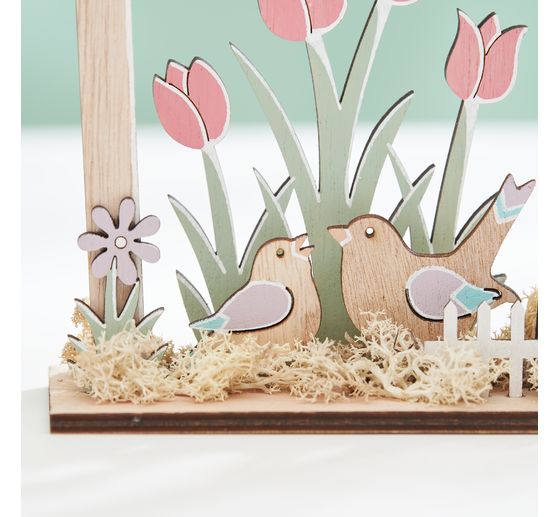 VBS Wooden building kit house "Spring awakening"