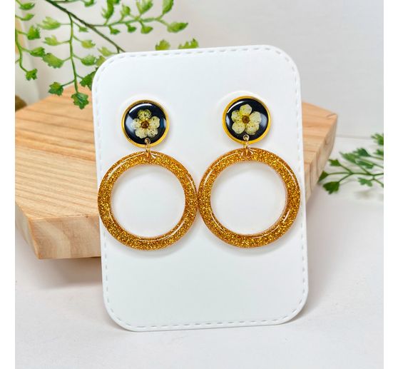 Glitter powder colour set, 9 jars