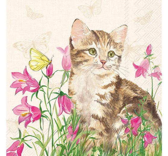 Napkin "Minka the cat"