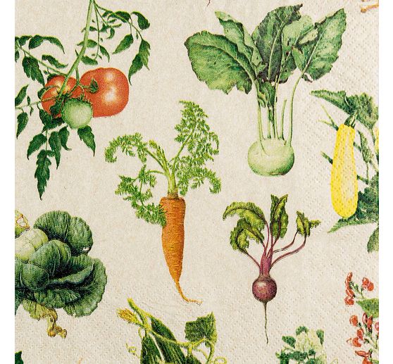 Napkin "Vegetable garden"