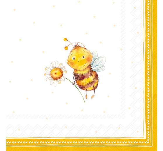 Napkin "Mr. & Mrs. Bee"
