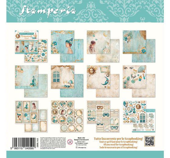 Scrapbook blok "Maškaráda"