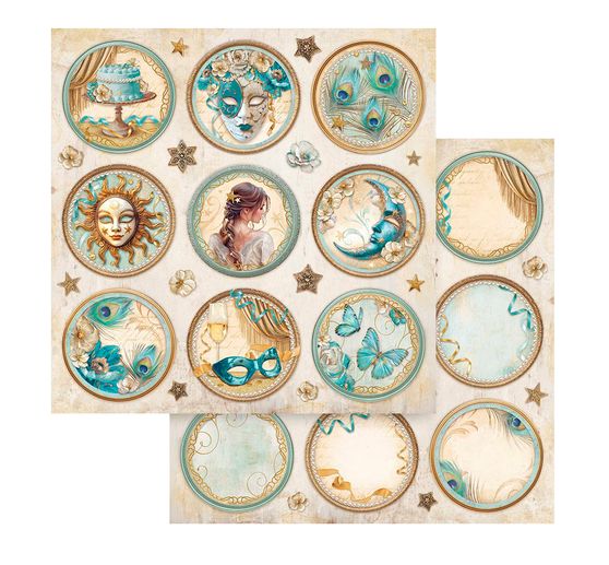 Scrapbook blok "Maškaráda"