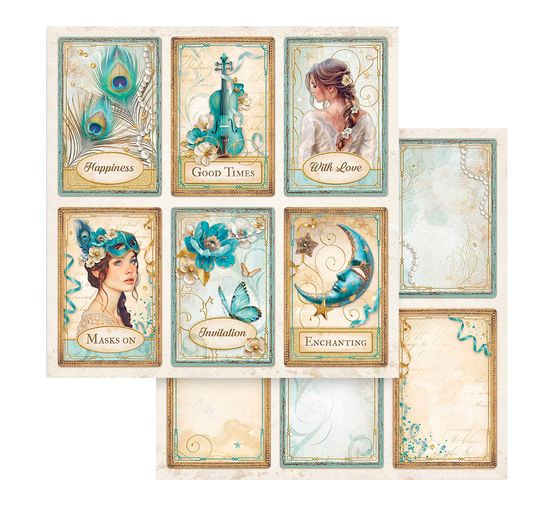 Scrapbook blok "Maškaráda"