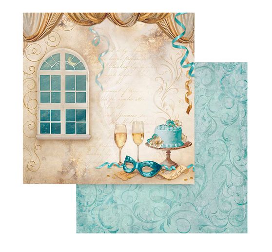 Scrapbook blok "Maškaráda"