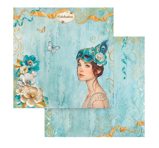 Scrapbook blok "Maškaráda"