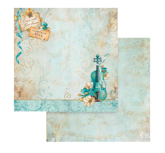 Scrapbook blok "Maškaráda"