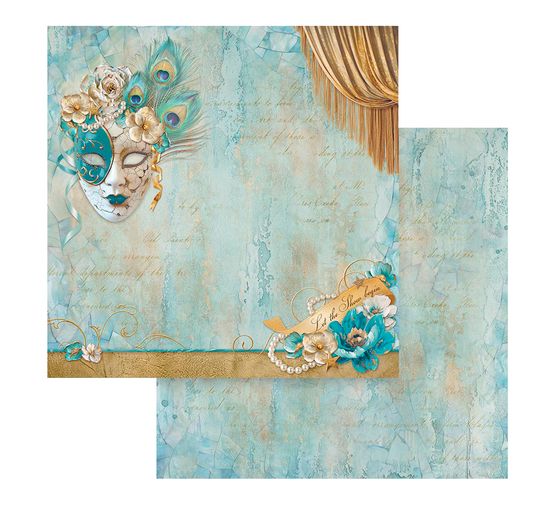 Scrapbook blok "Maškaráda"