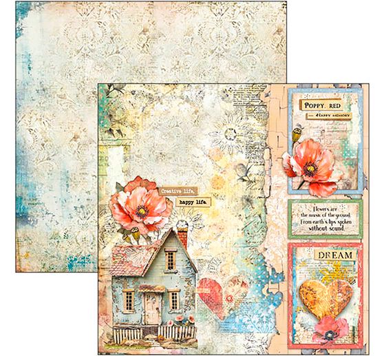 Scrapbook paper "Majestic Dream"