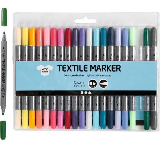 Fabric painting pens "Additional colours"