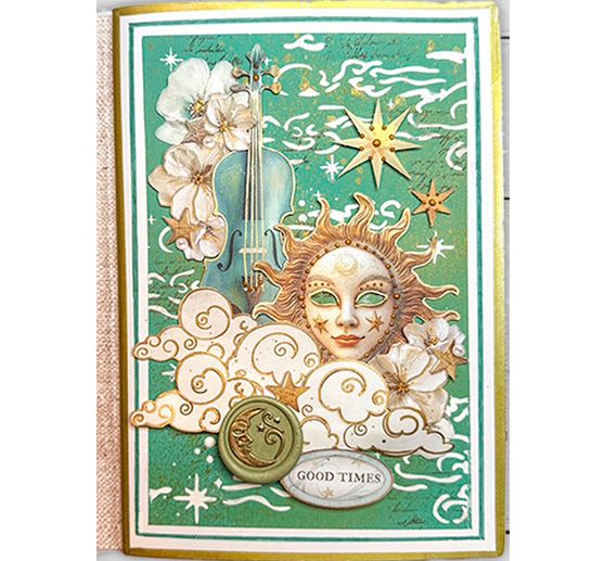 Clear Stamps "Masquerade"