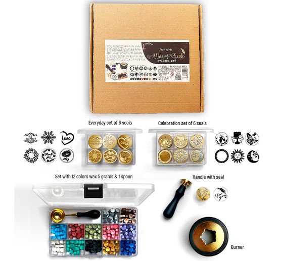 Stamperia Wax and Seals Starter Set