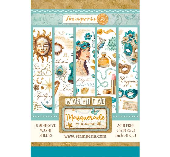 Washi Pad "Masquerade"