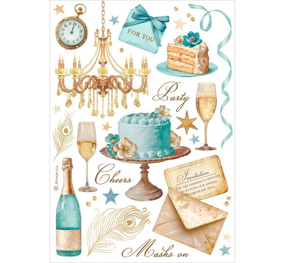 Washi Pad "Masquerade"