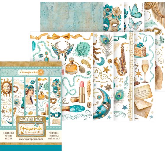 Washi Pad "Masquerade"