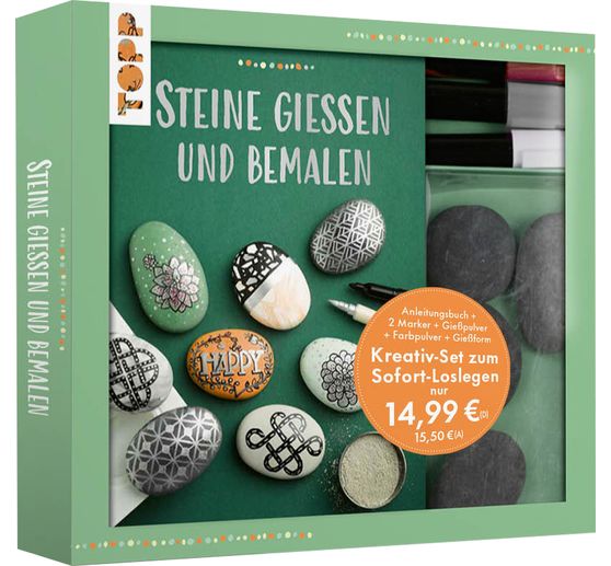 Creative set "Steine gießen"