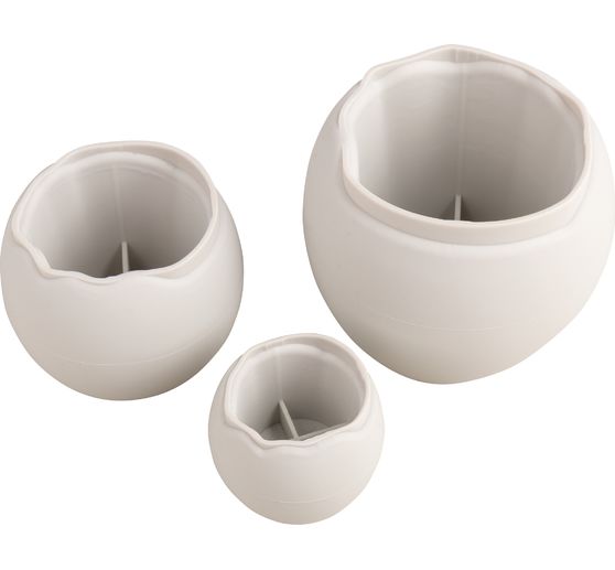 Silicone casting mould "Vase wavy edge"