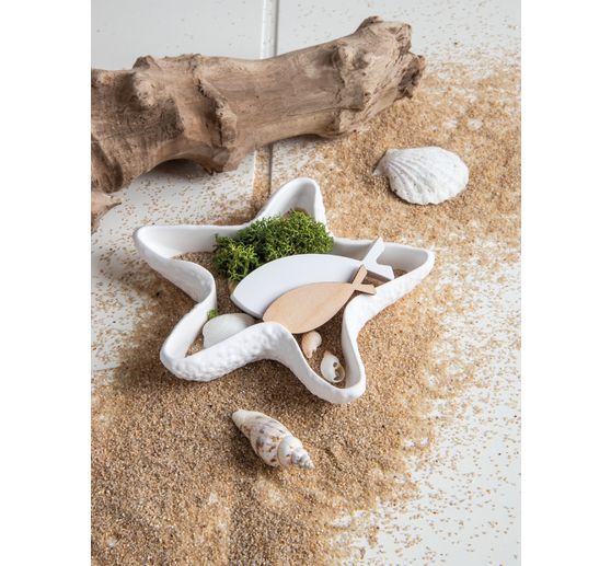 Silicone casting mould "Starfish & Sea shells"