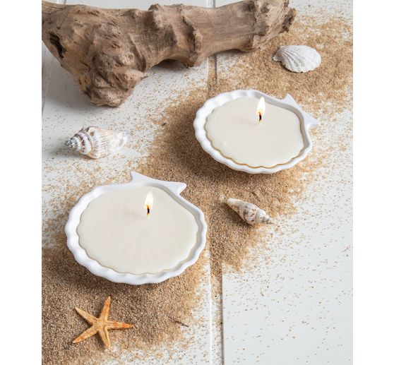 Silicone casting mould "Starfish & Sea shells"