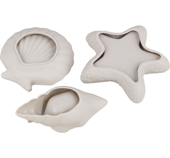 Silicone casting mould "Starfish & Sea shells"