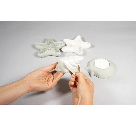 Silicone casting mould "Starfish & Sea shells"