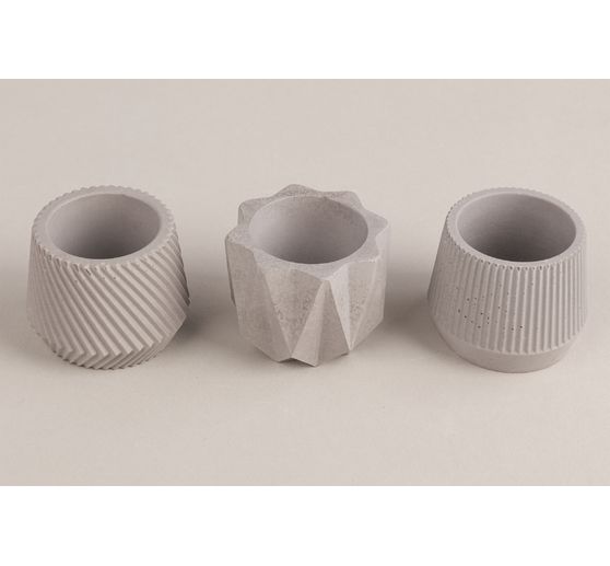 Silicone casting mould "Mini pots"