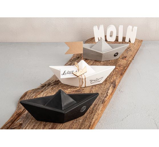 Silicone casting mould "Origami boats"