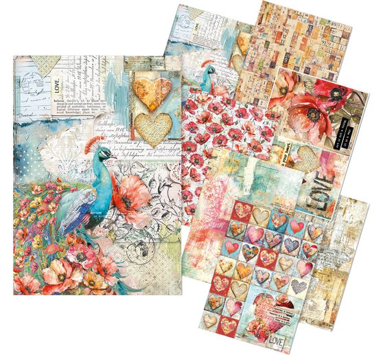 Slámová hedvábí s motivem "Majestic Dream"