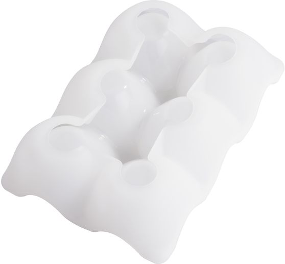 Silicone casting mould "6 Egg pallet"