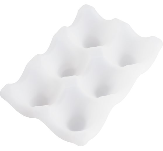 Silicone casting mould "6 Egg pallet"