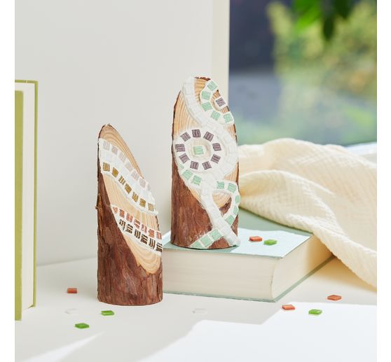 Artdeco glass stone mosaic mix