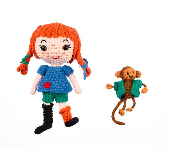 Crocheting set "Pippi Langstrumpf"