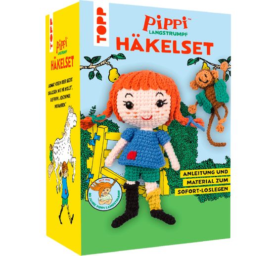 Crocheting set "Pippi Langstrumpf"