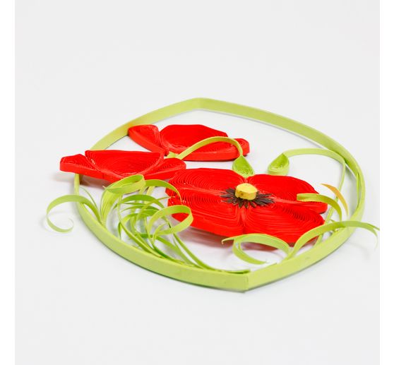 Quilling set" Poppies"