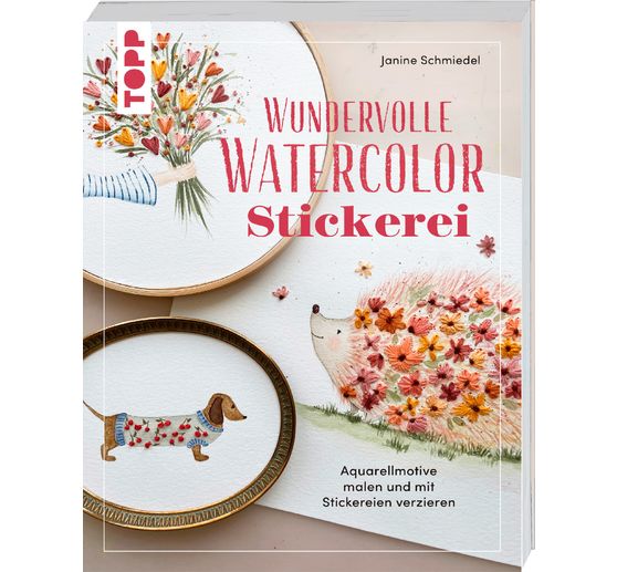 Book "Wundervolle Watercolor Stickerei"