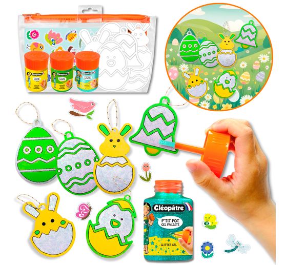 Cléopâtre Craft kit colouring "Easter"
