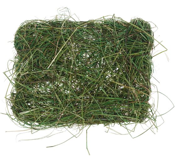 Decorative hay mat