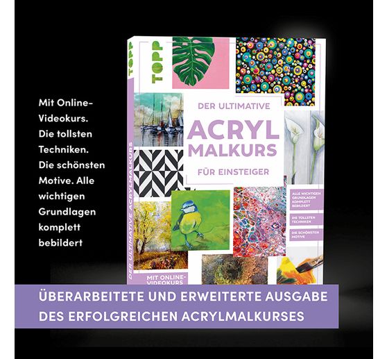 Book "Der ultimative ACRYLMALKURS für Einsteiger"