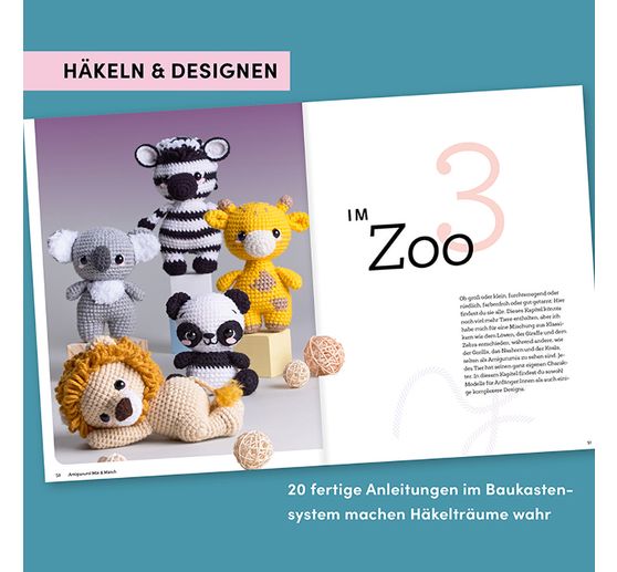 Kniha "Amigurumi Mix und Match"