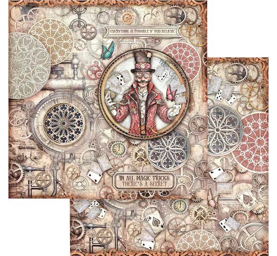 Scrapbook blok "Master of Magic"