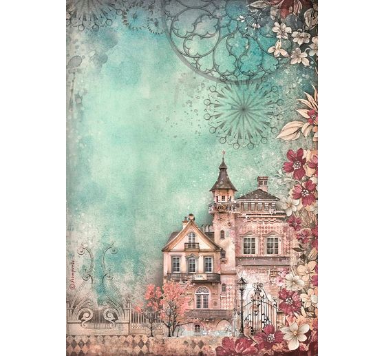 Slámová hedvábí s motivem "Master of Magic