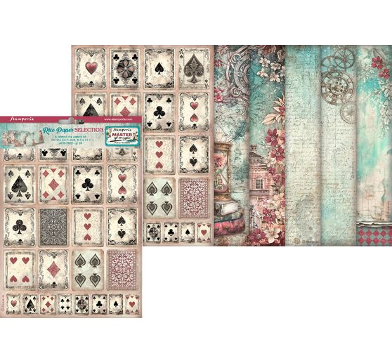 Slámová hedvábí s motivem "Master of Magic