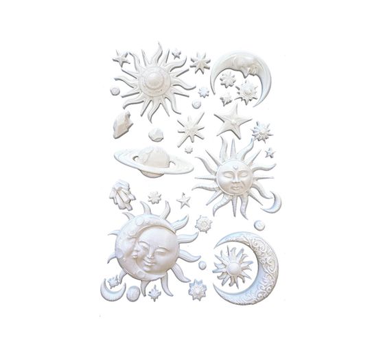 Silikonová ddlévací forma "Sun & Moon"