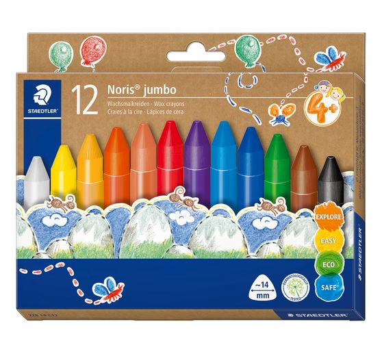 Voskové pastelky Staedtler Noris Jumbo