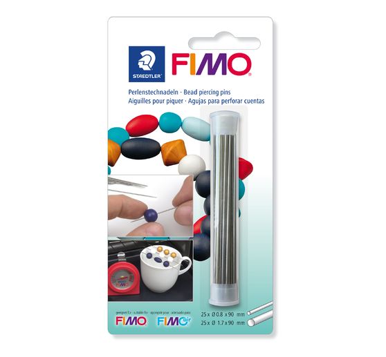 FIMO Bead pins